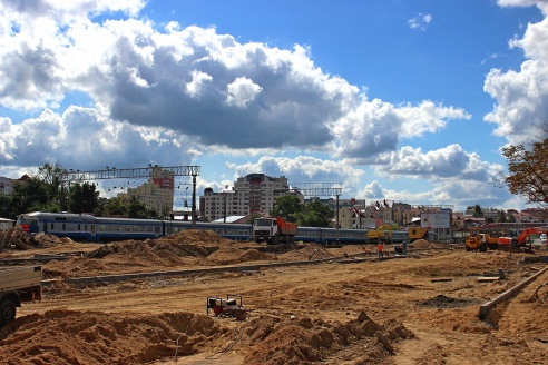 До запланированного открытия улицы Буденного в Гродно остается неделя
