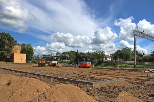 До запланированного открытия улицы Буденного в Гродно остается неделя