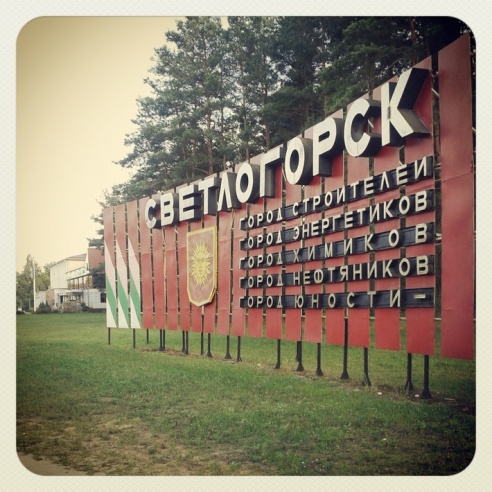 Город. Instagram: Светлогорск в лесу