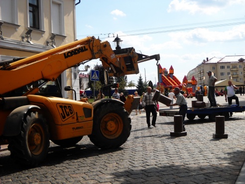 Фотофакт: улица Советская в Гродно по-настоящему стала пешеходной