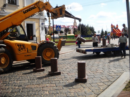 Фотофакт: улица Советская в Гродно по-настоящему стала пешеходной