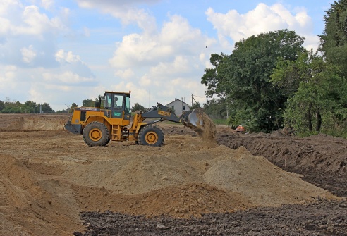 Снесены практически все строения на пути будущей улицы Курчатова в Гродно