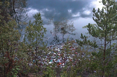 Фотофакт: обратная сторона красоты карьеров “Синька” и “Зеленка”