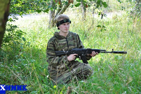 Мужские игры: лазертаг (много фото)