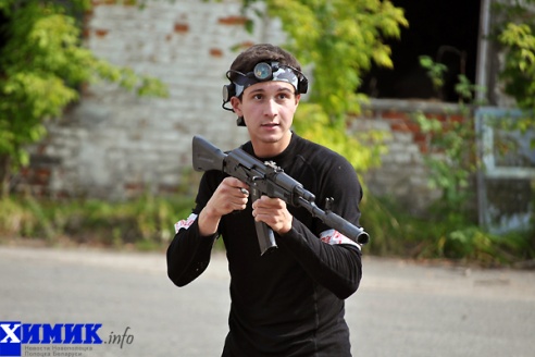 Мужские игры: лазертаг (много фото)