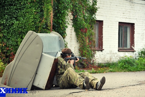 Мужские игры: лазертаг (много фото)