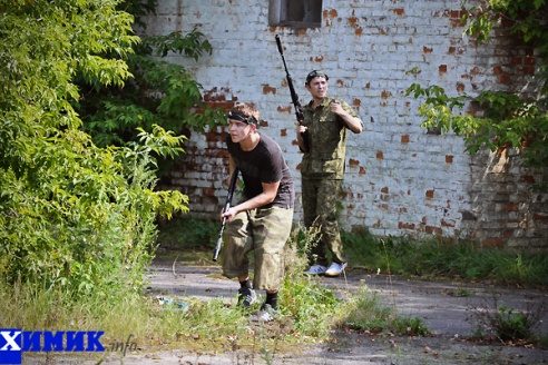 Мужские игры: лазертаг (много фото)