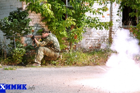 Мужские игры: лазертаг (много фото)