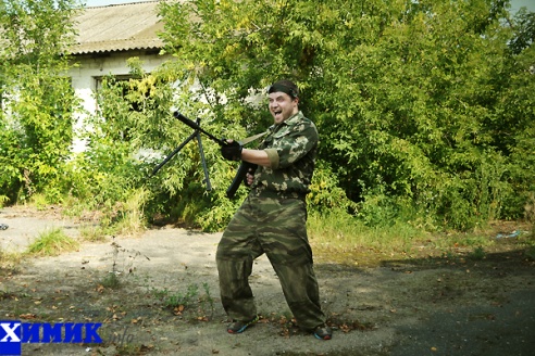 Мужские игры: лазертаг (много фото)