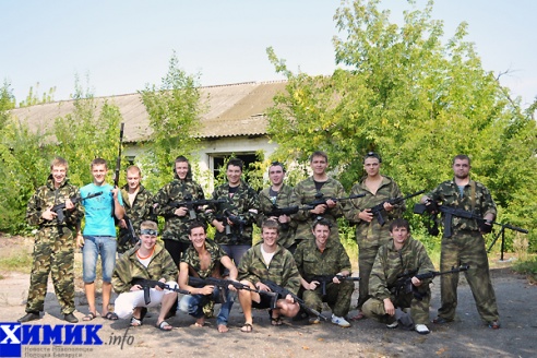 Мужские игры: лазертаг (много фото)