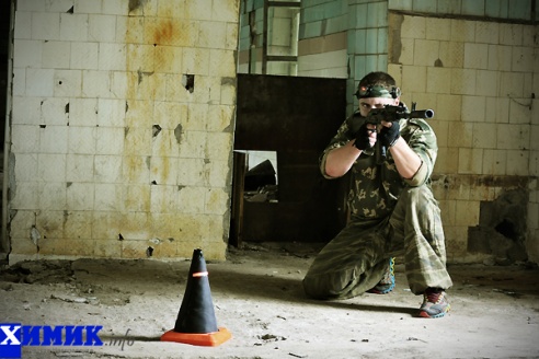 Мужские игры: лазертаг (много фото)