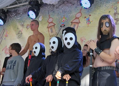 Фоторепортаж: последний день лета Гродно отметил фестивалем уличного искусства