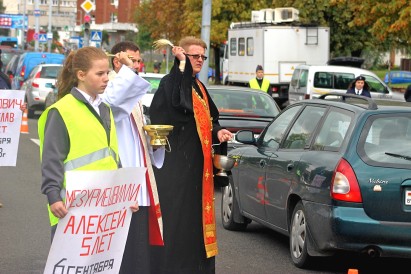 В Гродно вспомнили детей, погибших на дорогах региона