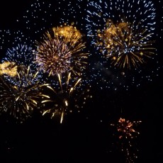 На фестивале фейерверков в Волковыске выбрали лучших пиротехников