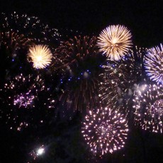 На фестивале фейерверков в Волковыске выбрали лучших пиротехников