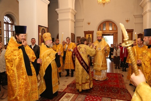 Всенощное бдение накануне Дня белорусской письменности