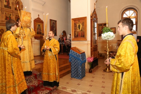 Всенощное бдение накануне Дня белорусской письменности
