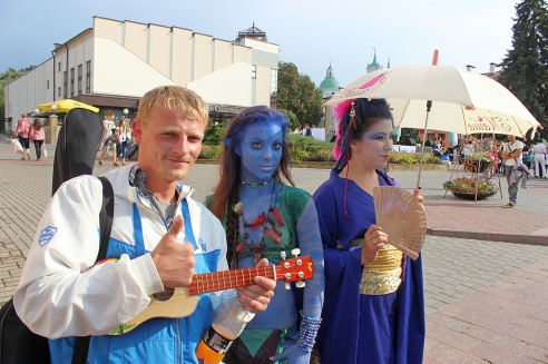 Фоторепортаж: последний день лета Гродно отметил фестивалем уличного искусства