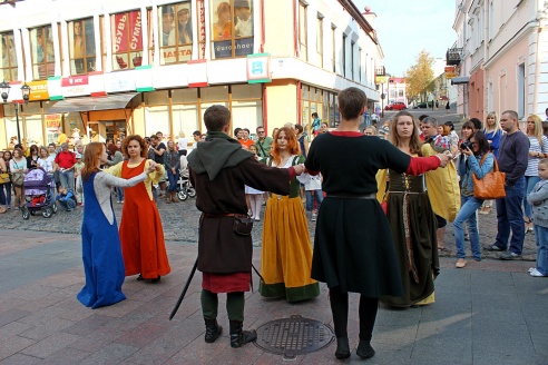 Фоторепортаж: последний день лета Гродно отметил фестивалем уличного искусства