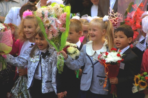 Фоторепортаж: 2 сентября во всех школах Гродно прошли линейки