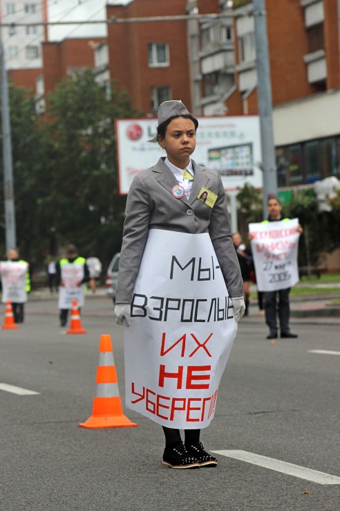 В Гродно вспомнили детей, погибших на дорогах региона