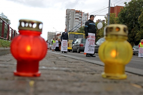 В Гродно вспомнили детей, погибших на дорогах региона