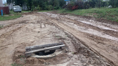 Когда на улице Северной в Горках закончится грязь?