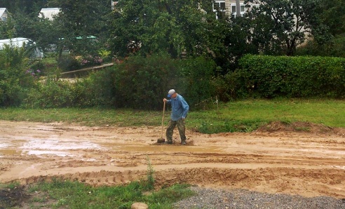 Когда на улице Северной в Горках закончится грязь?