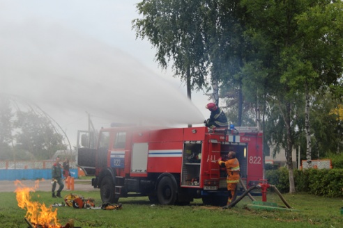 День знаний со спасателями