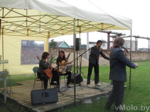 Первого сентября в Радошковичах состоялся концерт христианских музыкальных групп