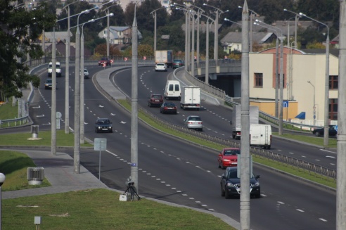 Ежедневно мобильные камеры скорости в Гродно меняют место расположения
