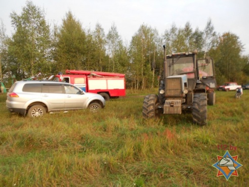 В Рогачевском районе сгорело 20 тонн соломы (фото)
