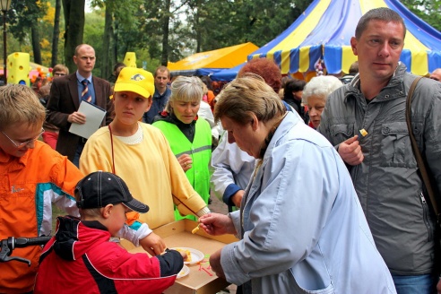 Фотоотчет: Фестиваль сыра в Гродно
