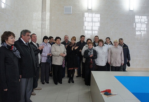 В Быховском районе после реконструкции открылся бассейн