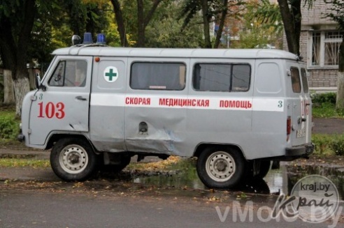 Фото: авария возле Рембыттехники