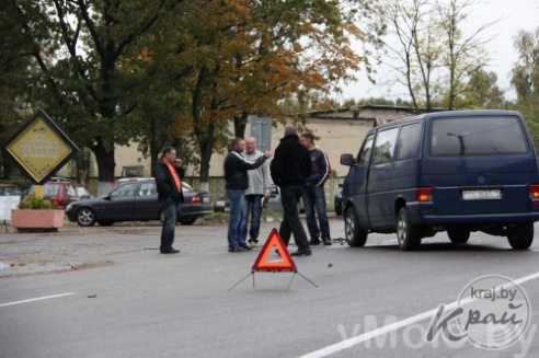 Фото: авария возле Рембыттехники