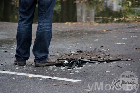 Фото: авария возле Рембыттехники