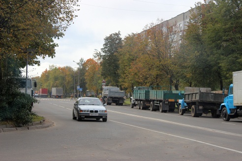 Утро 26 сентября Гродно встретил пробками и отсутствием парковочных мест