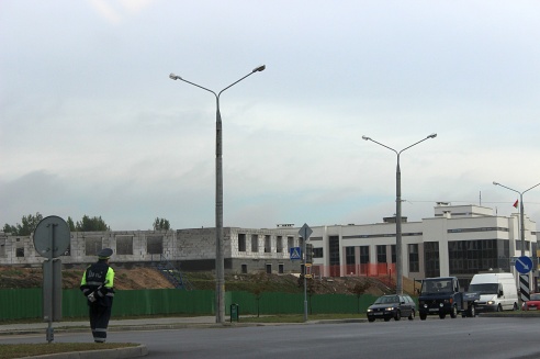 Утро 26 сентября Гродно встретил пробками и отсутствием парковочных мест