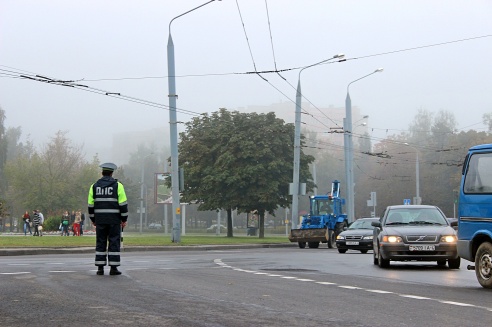 Утро 26 сентября Гродно встретил пробками и отсутствием парковочных мест