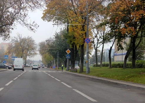 Утро 26 сентября Гродно встретил пробками и отсутствием парковочных мест