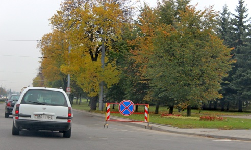 Утро 26 сентября Гродно встретил пробками и отсутствием парковочных мест