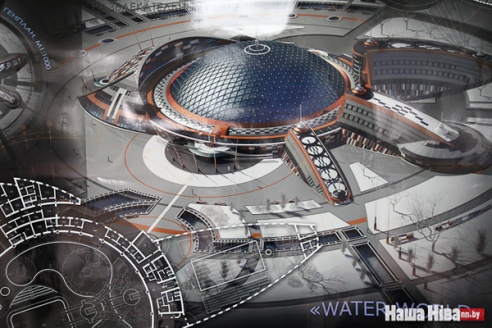 Новополоцкие Манхэттен и Водный мир (фото)