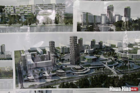 Новополоцкие Манхэттен и Водный мир (фото)