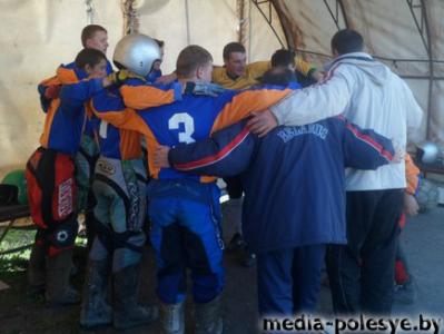 Лунинецкая «Ракета» - чемпион Республики Беларусь по мотоболу