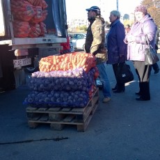 Ярмарка в Волковыске: для своих на бульбу скидок не предусмотрено (обновлено, фото)