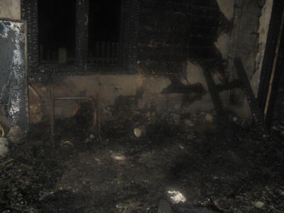Три человека сгорели в доме в Лахве Лунинецкого района