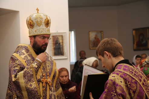 Богослужение в Сретенском храме