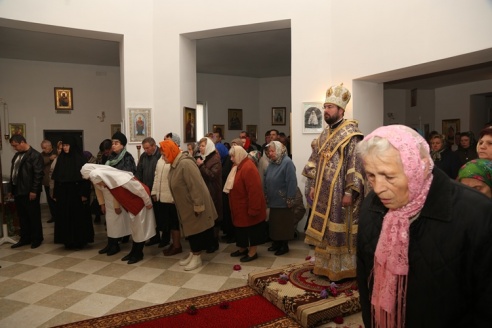 Богослужение в Сретенском храме