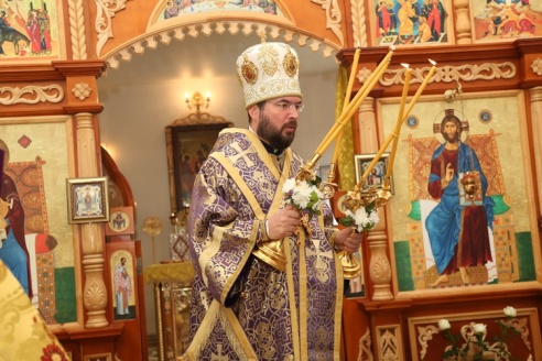 Богослужение в Сретенском храме